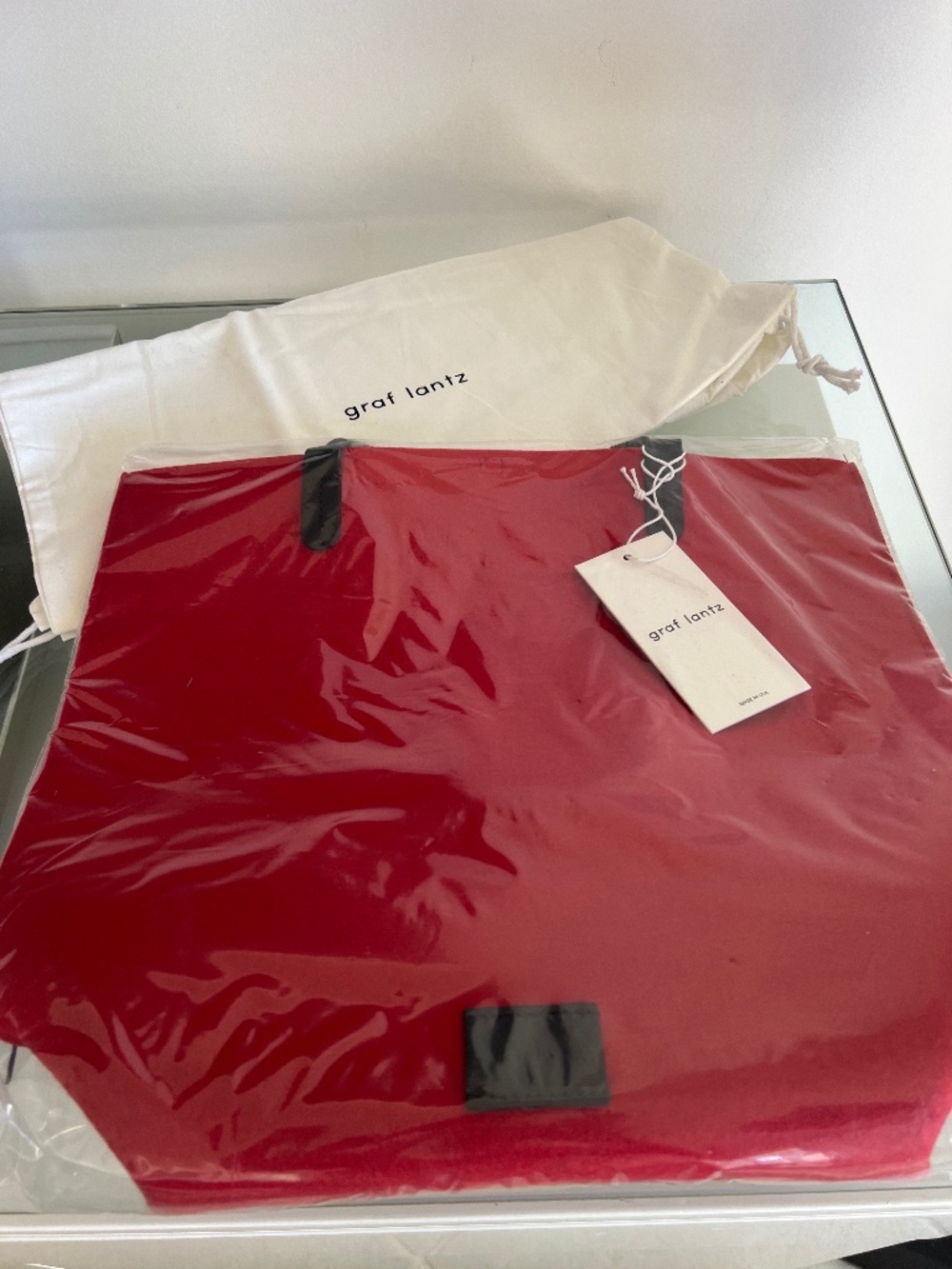 GRAF LANTZ Holiday Hana Merino Wool Tote Bag - Picture 7 of 8